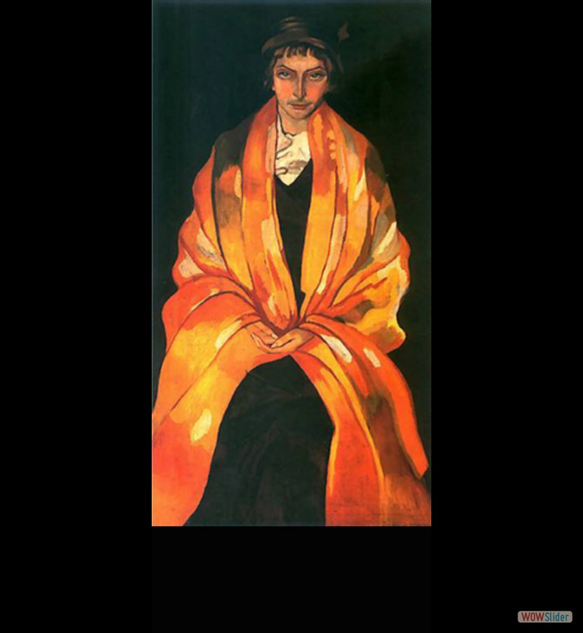 Retrato de Eugenia Dunin-Borkowska - 1912